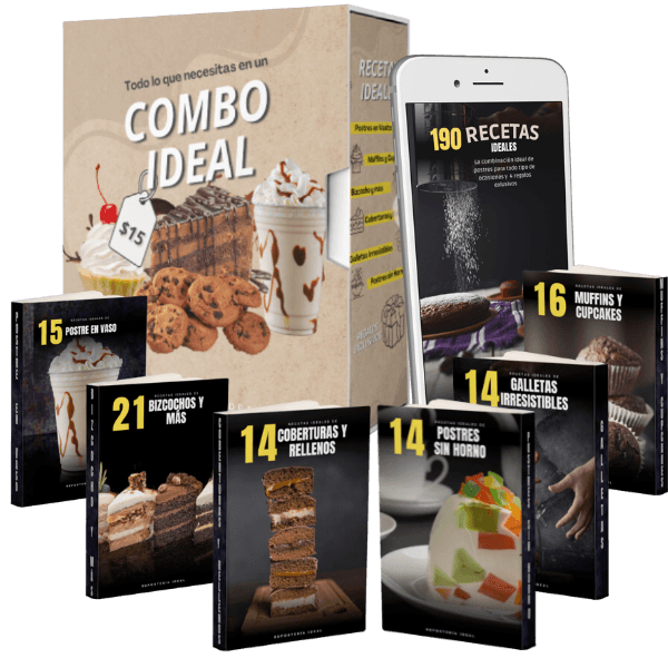 Aprende Mas De 190 Recetas De Postres Y Empeza A Venderlas En Menos De 24hs