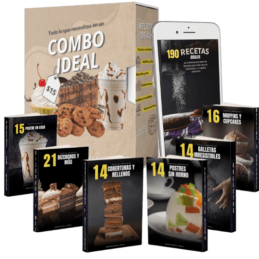 Aprende Mas De 190 Recetas De Postres Y Empeza A Venderlas En Menos De 24hs